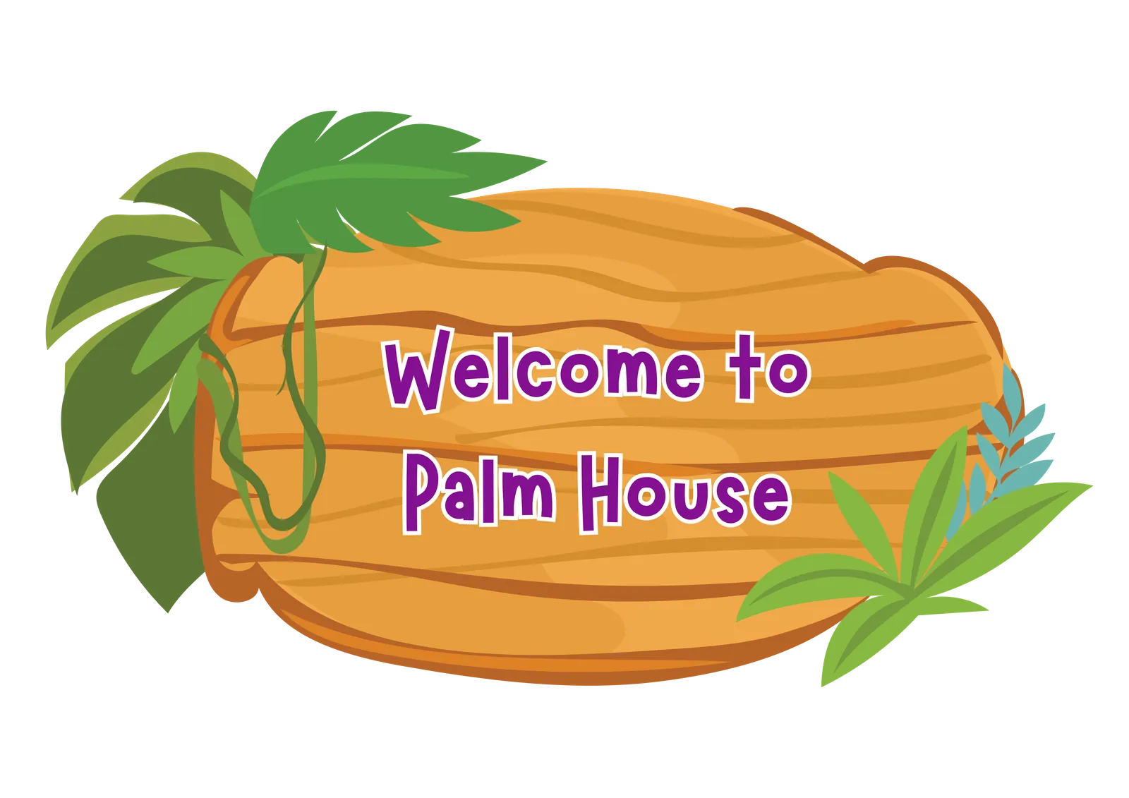 Welcome to Palm House illustration